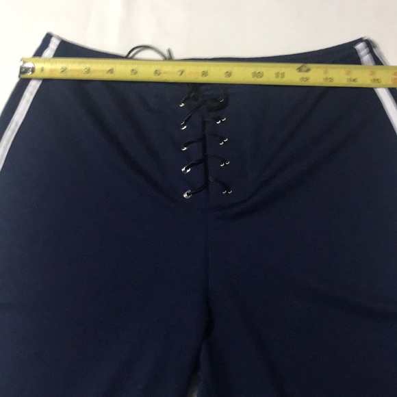 🐥football style Work out pants /Cute exercise pant. W tie up detail - Picture 1 of 5
